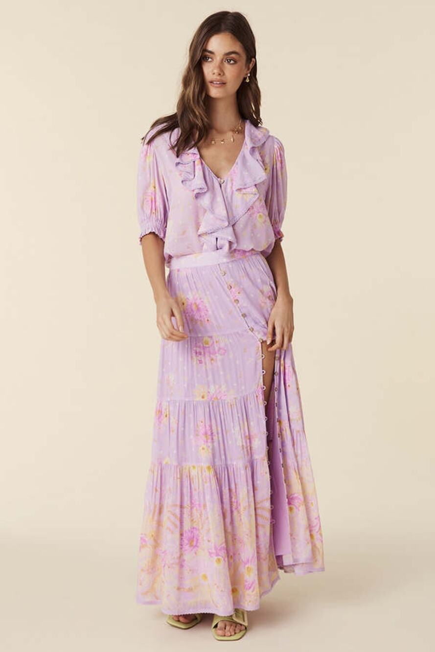 NWT Spell & the Gypsy S Lei Lei Top and Skirt Set